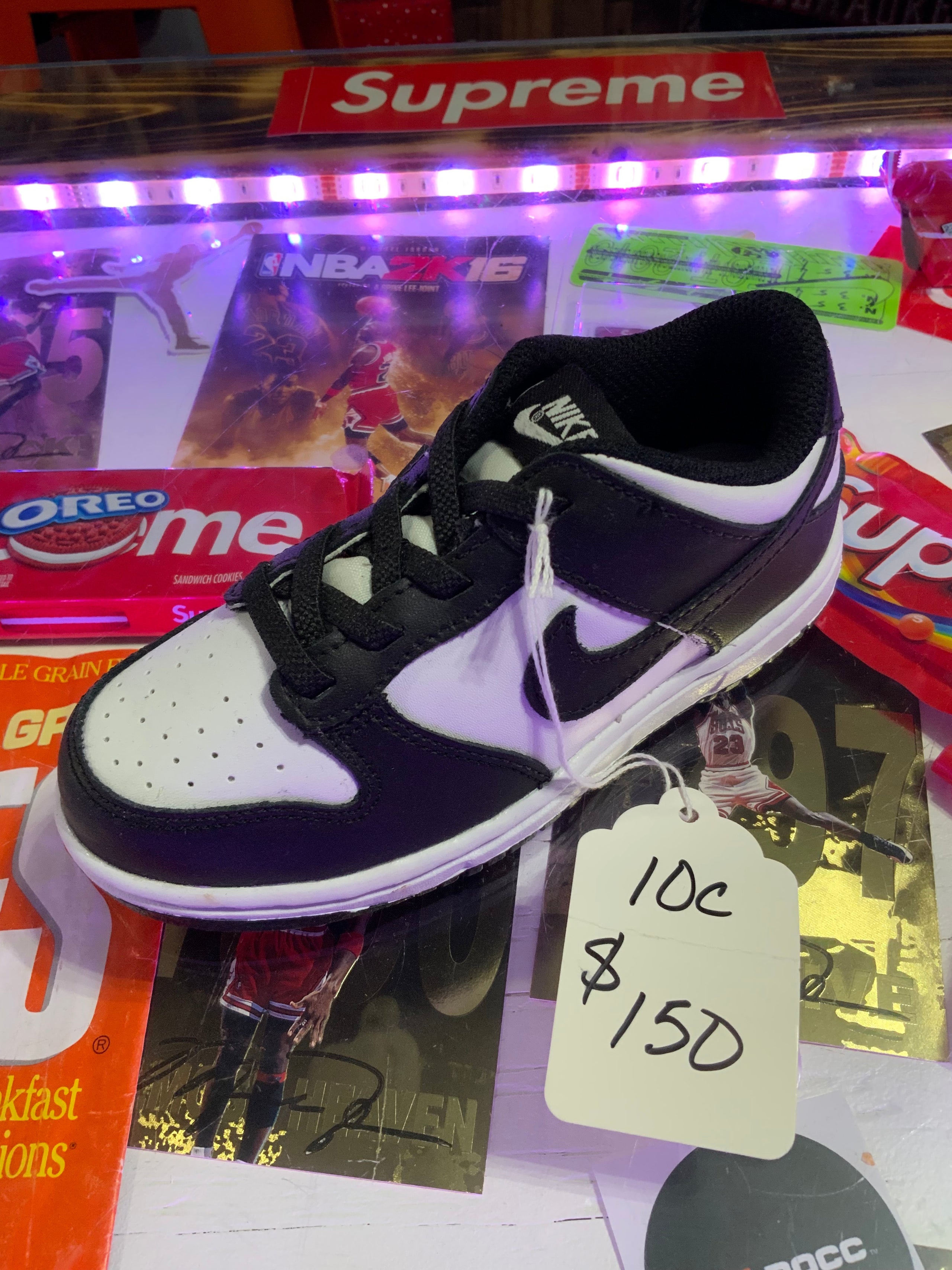 Nike Dunk Low Retro White Black Panda - 10c | ReRocc